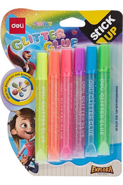 Deli أنبوب غراء لامع Ea71301 مع فوهة دقيقة