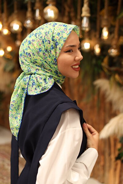 Silk Home وشاح من القطن الناعم على شكل زهرة صغيرة - 73030 - 76