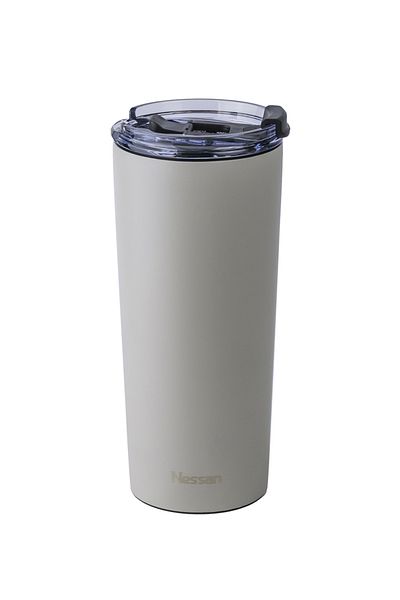 Nessan By Styli Insulated Stainless Steel Vacuum Mug, 600ml - Beige