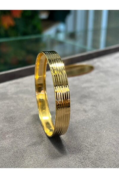 12 gr (Gram) Ray Şarnel Bilezik Yatırımlık İşçiliksiz 22 Ayar Altın