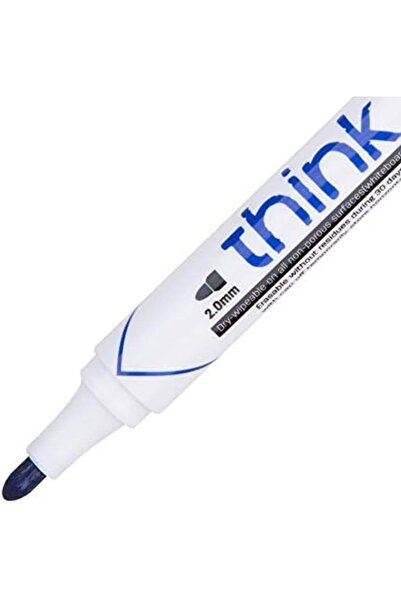 Deli EU00130 Dry Erase Marker Low Odor Ink - Pack of 12 Markers