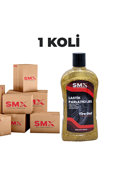 SMX Simli Jel Lastik Parlatıcı 500ML 1Koli (16 Adet)