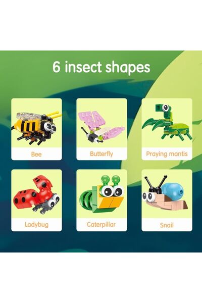 Deli EH740 Model 12 Kids Building Block Set 12-Pieces