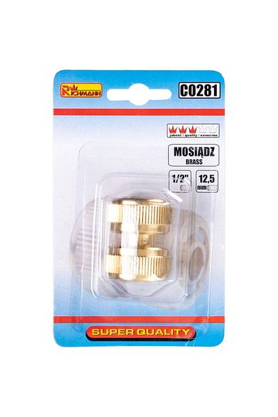richmann Quick coupling, brass, 1/2&#8243;, Richmann