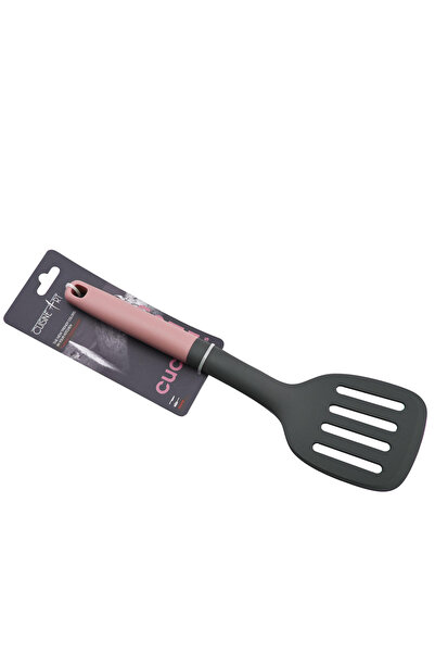 Cuisine Art By Styli Cuisine Art PP Handle Nylon Slotted Turner Maroon Rose