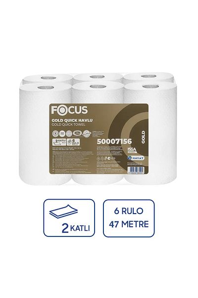 Focus - Gold Quick Towel 47 Mt. (1*6) 3kg (50007156)