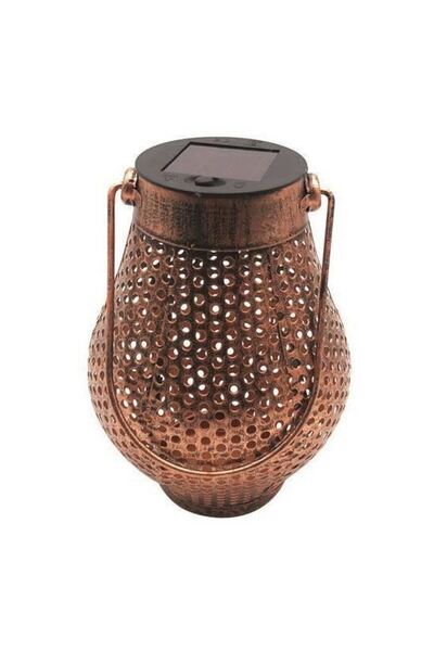 Strend Pro Lampa solara pentru gradina, model cupru, 1 LED, 11×17 cm