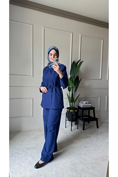 Venoura Σετ δύο τεμαχίων από λινό Holly Premium