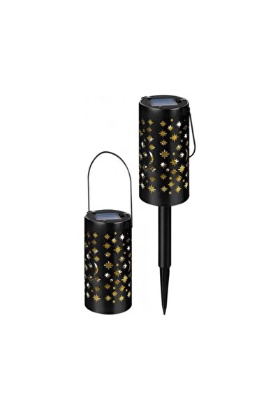Strend Pro Lampa solara pentru gradina, LED, set 2 buc, 6x6x41 cm, Yildun