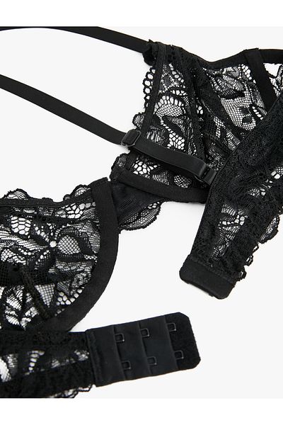Koton Lace Comfortable Fit No Padding Underwire Bra