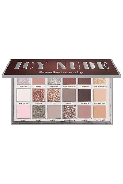 Huda Beauty HUDA BEAUTY Icy Nude Eyeshadow Palette, 16.1g