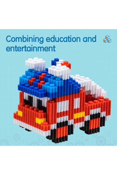 Deli EH736 Kids Building Block Set 400-Pieces
