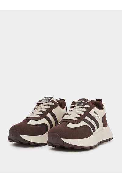 Styli Color Block Lace Up Sneakers