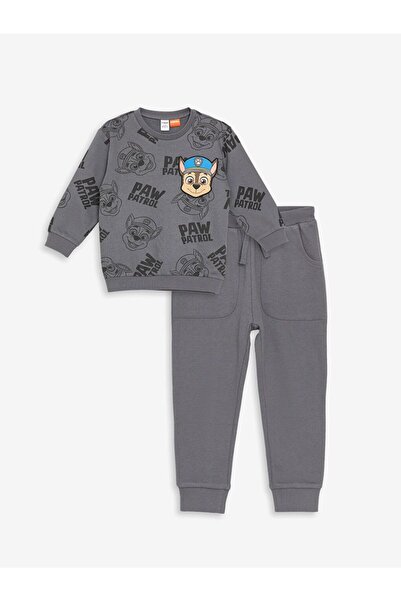 LC Waikiki Lcw Kids Paw Patrol Printed Boys' Sweatshirt and Sweatpants 2-Piece Set
