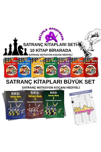 Analiz Yayınları Satranç Kitapları Serisi 10 Kitap