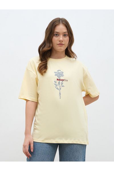 Styli Graphic Print Oversized T-Shirt
