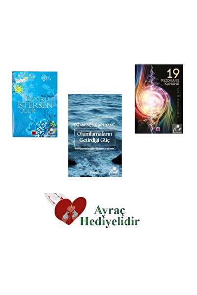 Elips Kitap Doğru İstersen Olur+Olumlamaların Getirdiği Güç+19 Rezonans Kanun...