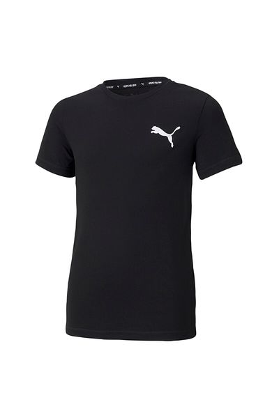 Puma Youth Boys Active Small Logo T-Shirt - Black