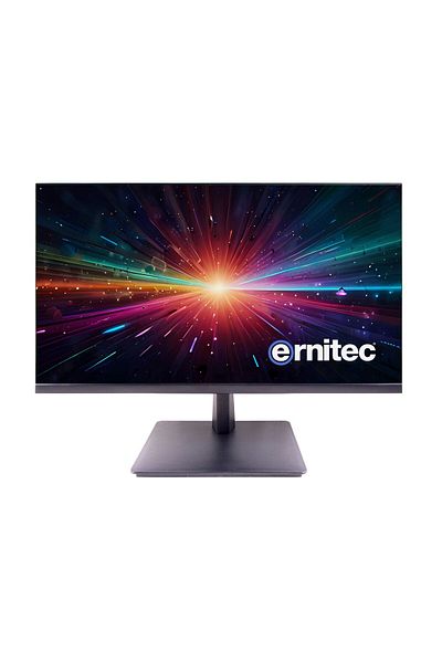 Inna marka Ernitec 27" Monitor do monitoringu bezramkowy, użytek 24/7, 1080P, HDMI, VGA, głośniki