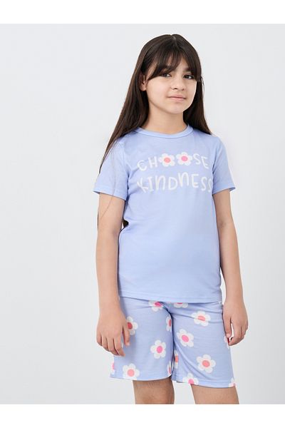 Styli Floral Print T-Shirt and Shorts Set