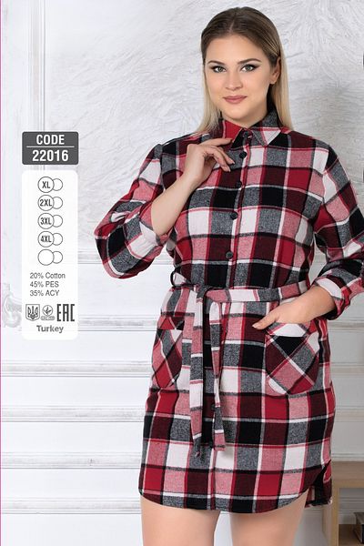 Cotpark Cămașă tunică lemnosă cu nasturi pentru femei 22016