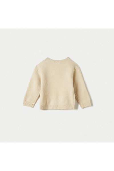 Juniors Embroidered Pullover with Long Sleeves