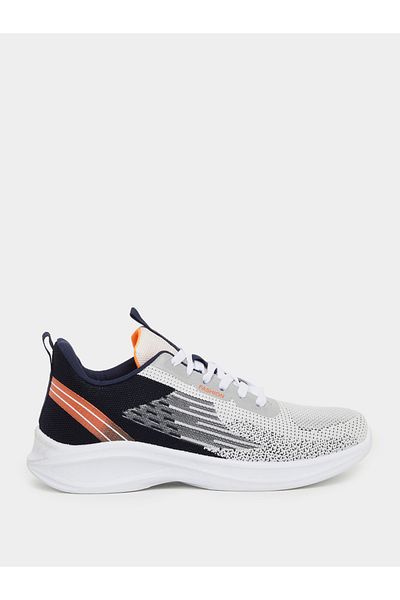 Styli Printed Lace Up Sneakers