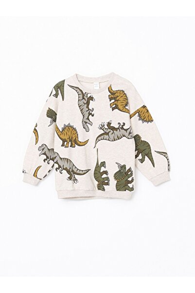 LC Waikiki Lcw Kids Crew Neck Boys Sweatshirt and Sweatpants 2-Pack