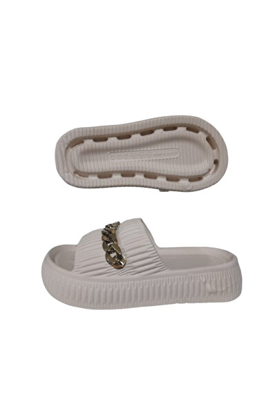 Akım Women's Chain Stylish, Comfortable, Comfortable Casual Slippers