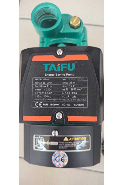 Taifu QB 60 SANTRİFÜJ POMPA