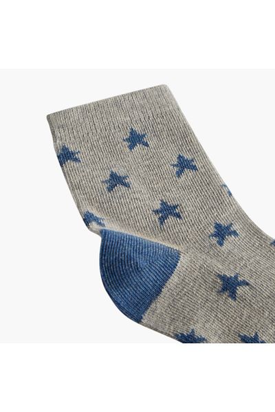 Juniors Printed Ankle Length Socks - Set of 7