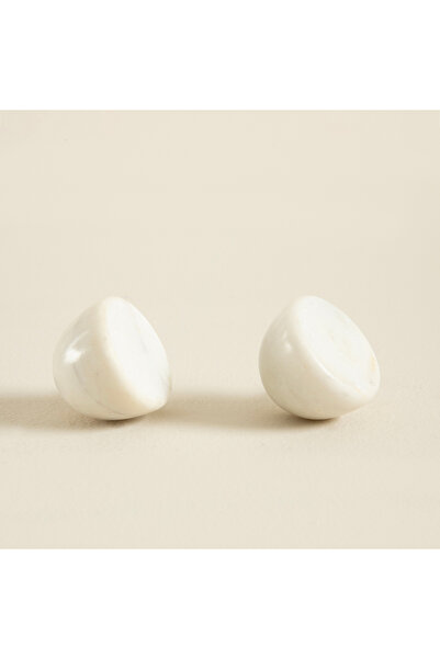 Chakra Snow Marb 2 Li Çekmece Kulbu Beyaz