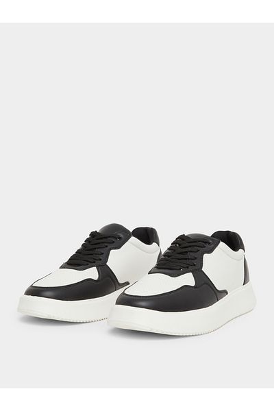 Styli Color Block Lace Up Sneakers
