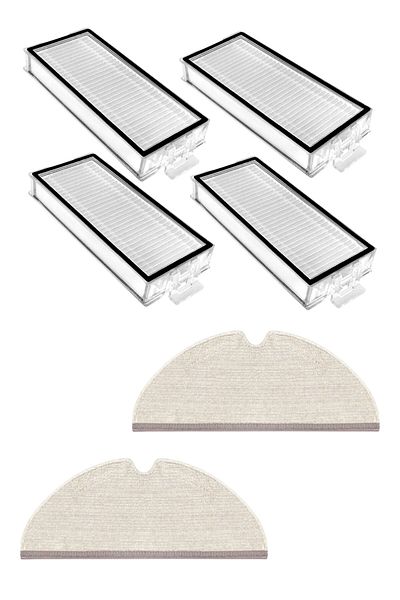 ROPALDE Roborock Q5 Pro / Q5 Pro + (Plus) Robot Vacuum Cleaner Compatible Set of 6 Spare Parts
