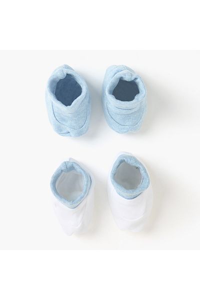 Juniors Solid Booties - Set of 2