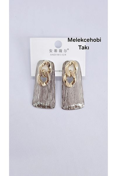 Derlin Melekcehobi Jewelry Metal Style Earrings