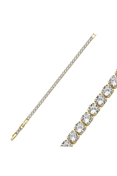 Merano Design 4mm 14K Rengi Su Yolu Bileklik