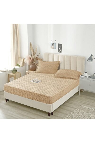 OEM Husa si 2 fete perna, Cocolino, Sherpa Throw, Tricot, 3 Piese, 180x200cm,...