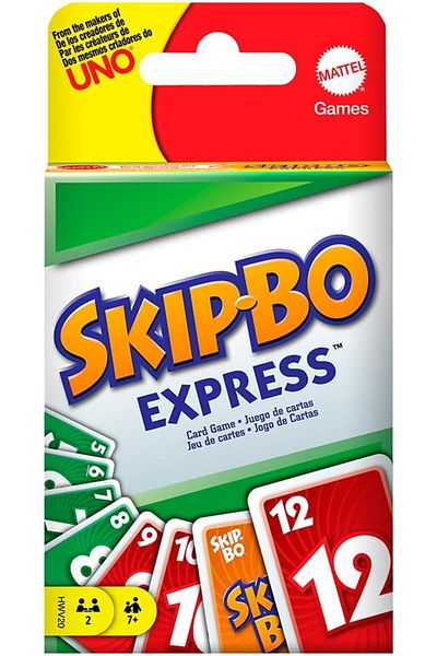 mattel UNO Skip-BO Express HWV20