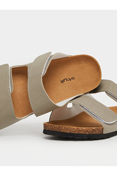 Styli Double Band Slip on Sandals