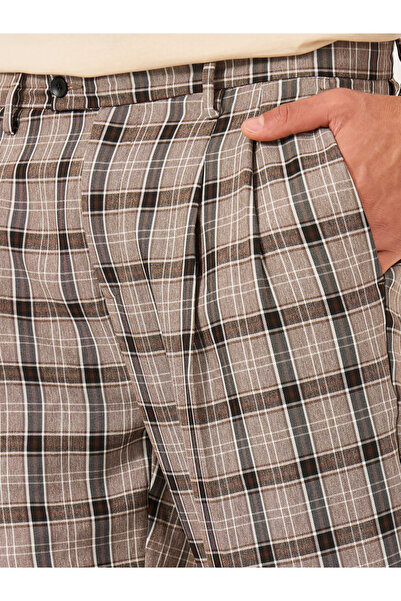 Take Two By Styli Relaxed Fit Plaid Pants