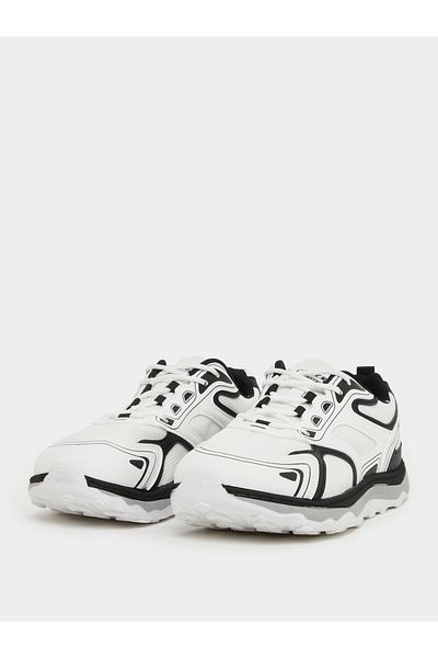 Styli Color Block Lace Up Sneakers