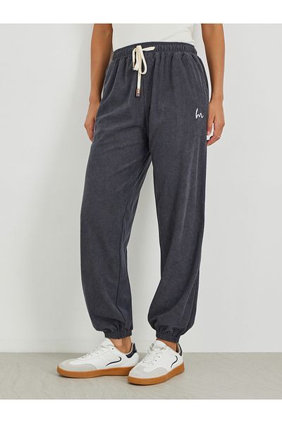 Styli Relaxed Fit Joggers with Drawstring