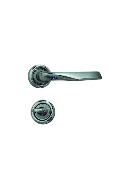 Hızır مقبض باب المرحاض مصنوع من النحاس بنسبة 100% مع شارة الصفصاف، فاخر، غير ...