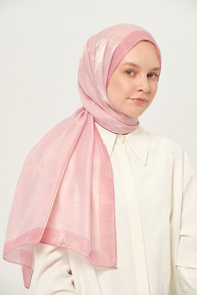 Madame Polo Amber Printed Shawl Multicolored Wrinkle-Free Fabric 75X180 cm