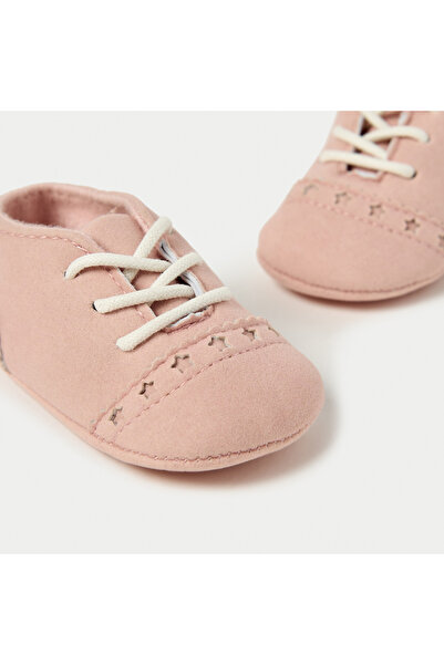 giggles Star Cutout Detail Booties