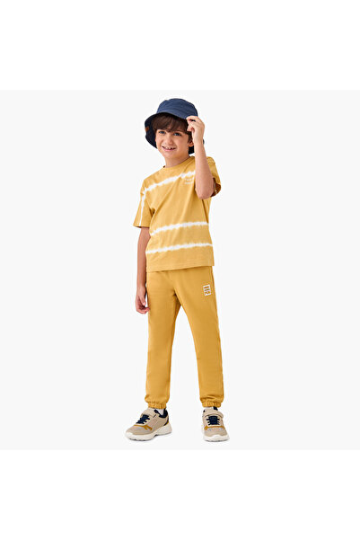 Juniors Applique Detail Joggers with Drawstring Closure and Pockets