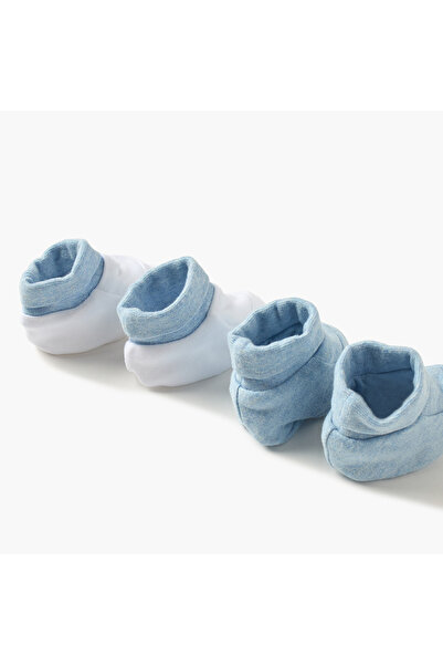 Juniors Solid Booties - Set of 2