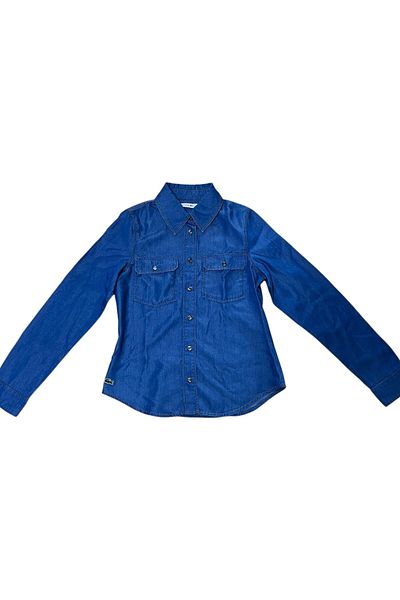 Lacoste Women's Slim Fit Light Denim Shirt