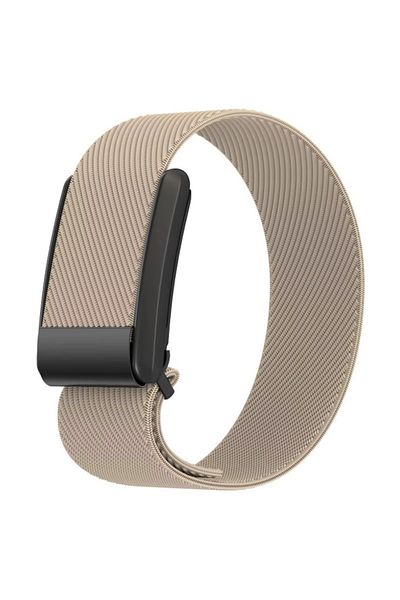 REDz Accessories Curea sport țesută, compatibilă cu Whoop, reglabilă, nailon elastic, crem